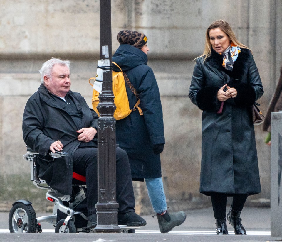 Eamonn Holmes took girlfriend Katie Alexander to the Louvre in Paris