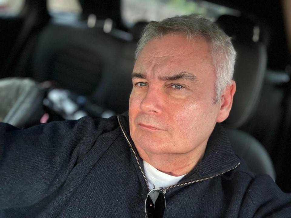 Eamonn Holmes has admitted he is 'full of Christmas cheer' as he spends Christmas with his new girlfriend