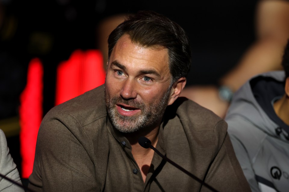 Eddie Hearn has vowed to 'push' to make AJ vs Fury happen