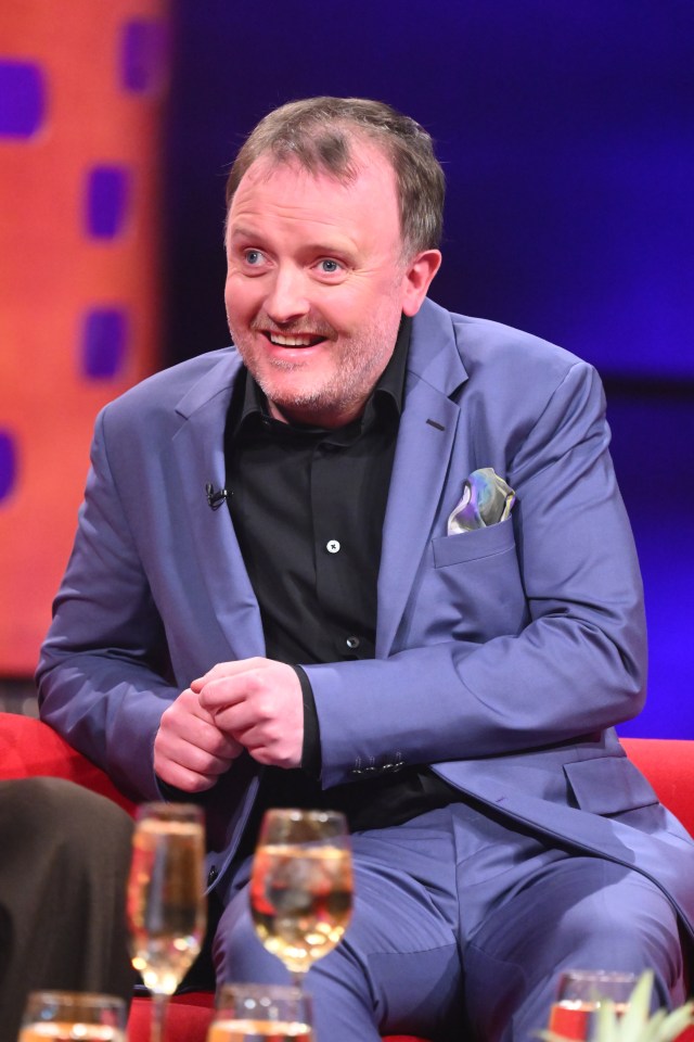 Chris McCausland on the Graham Norton Show.