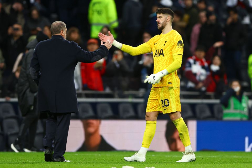 Ange Postecoglou is expected his back-up keeper Fraser Forster to play out from the back