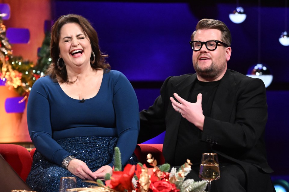 James appeared on The Graham Norton Show with his co-star and creator Ruth Jones