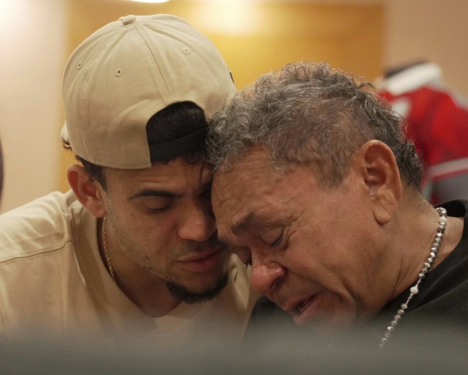 Diaz and his dad were emotionally reunited last year