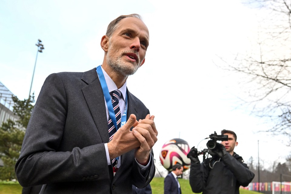 Thomas Tuchel attended yesterday's draw in Zurich