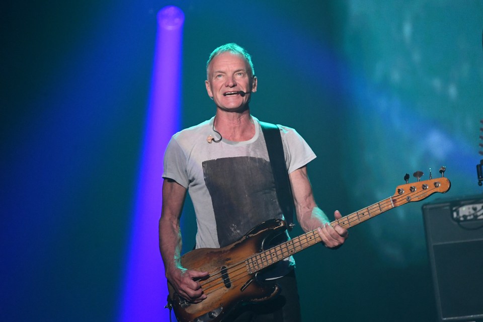 Sting will play at the O2 Forum Kentish Town on October 24, followed by the Eventim Apollo London on October 26