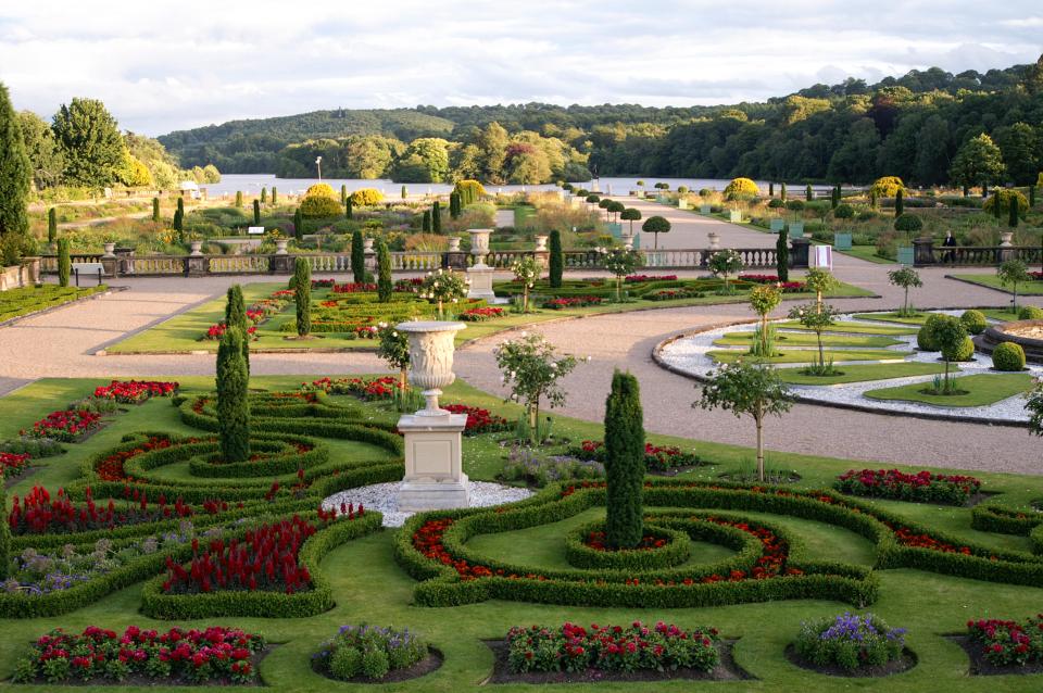 Trentham Estate is home to award-winning gardens and a huge lake where beaver safaris also take place