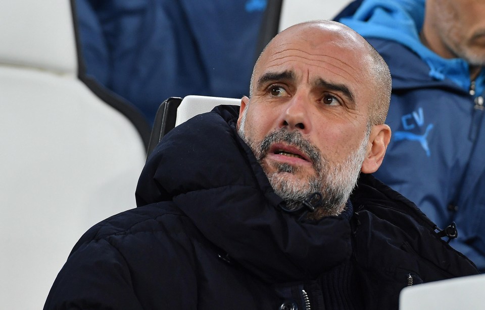 Guardiola has seen Man City lose seven of the last 10 matches