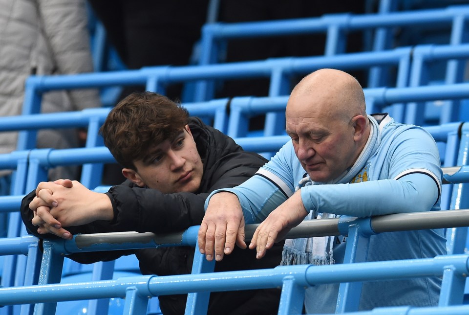 Audible boos were heard at the end of the Boxing Day clash