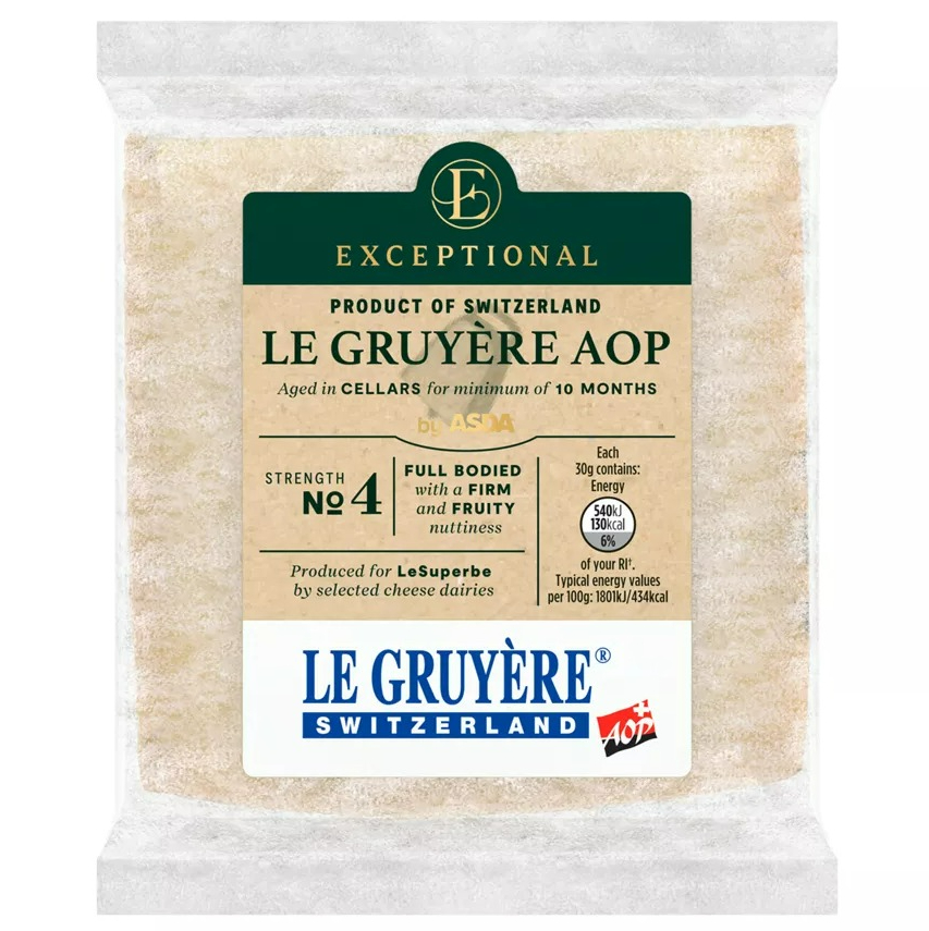 Exceptional by Asda Le Gruyere