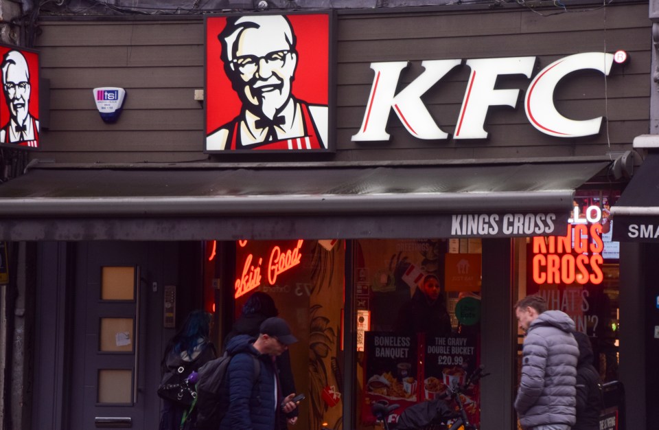 The pair found love over a KFC