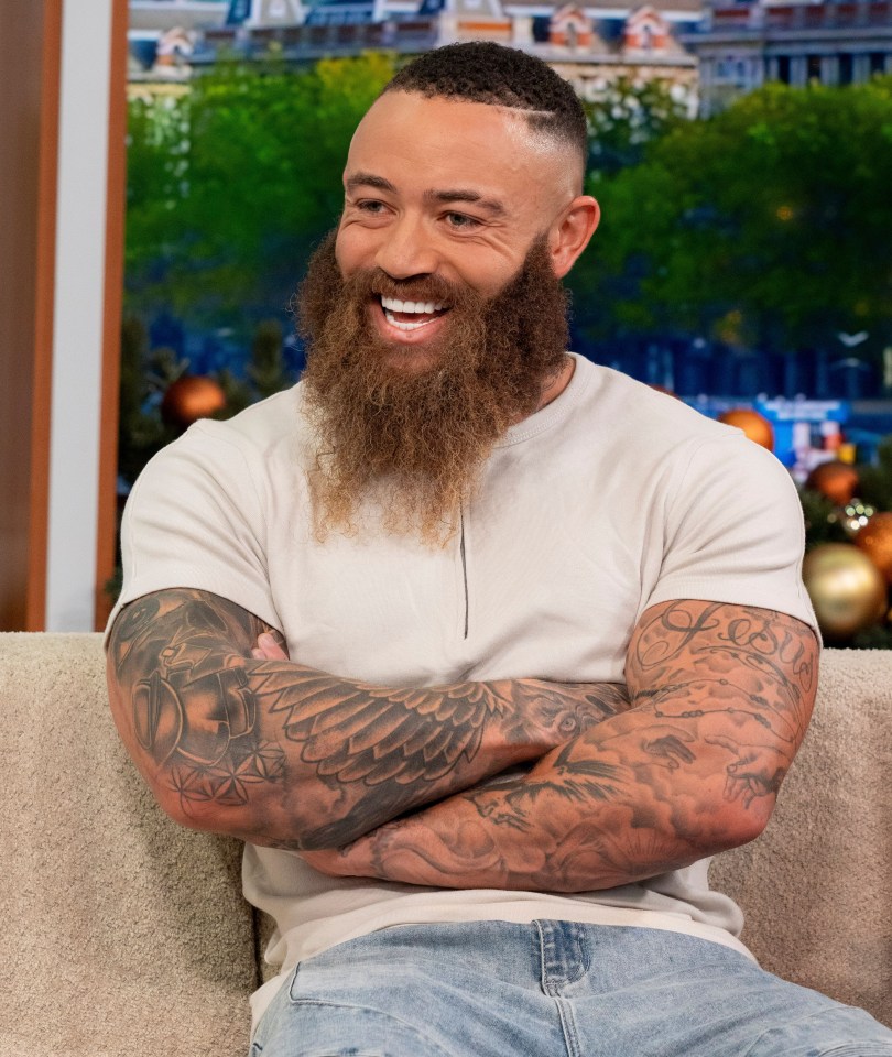 Ashley Cain on Good Morning Britain.