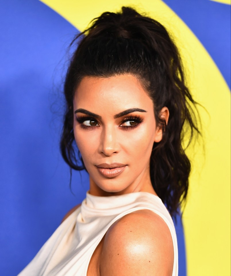 Kim pictured in 2018 at the CFDA Fashion Awards at Brooklyn Museum