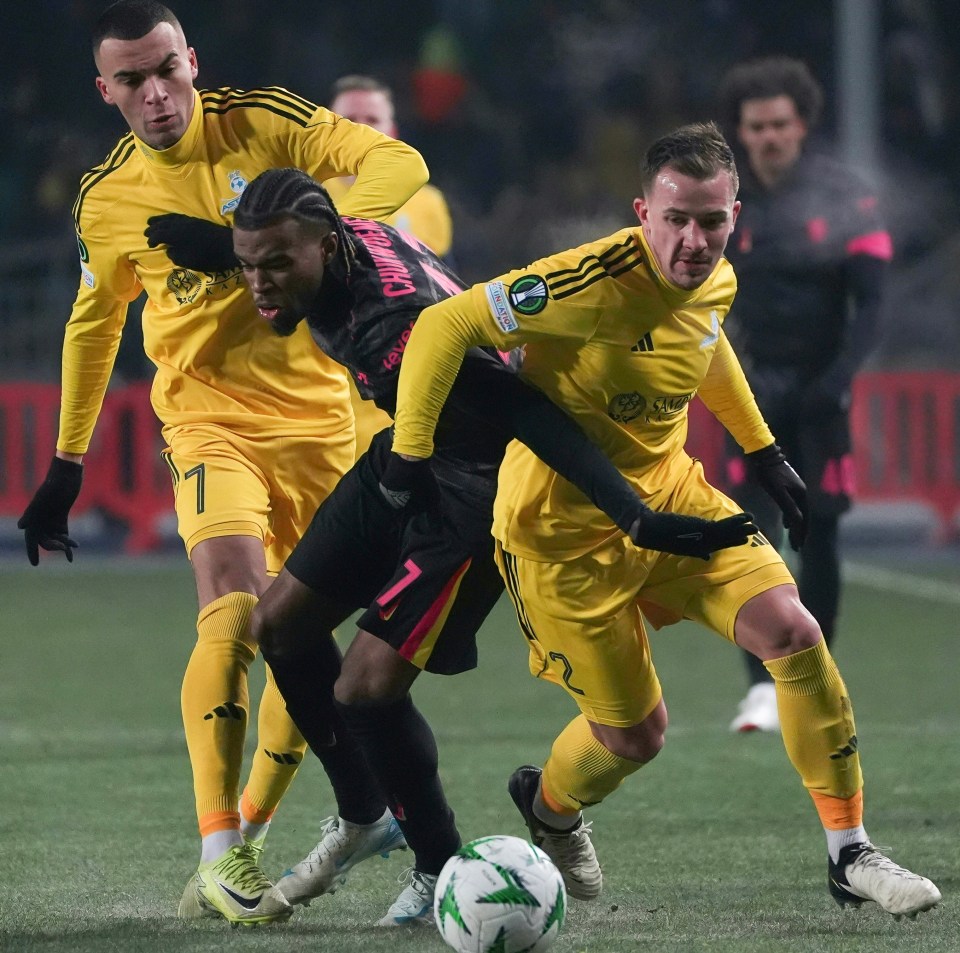 Chelsea's youngsters stood out in subzero temperatures at Astana