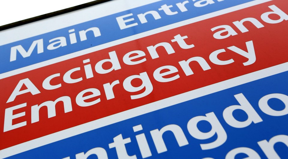 Patients were asked not to visit A&E at three major hospitals unless it's an emergency