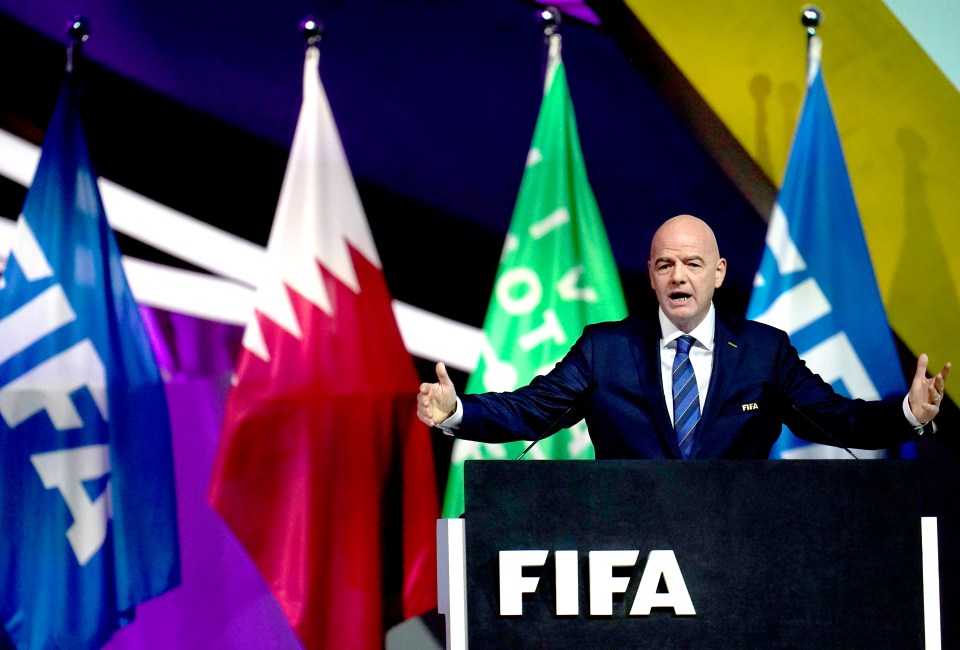 FIFA president Gianni Infantino has faced accusations of steering the nomination towards Saudi Arabia