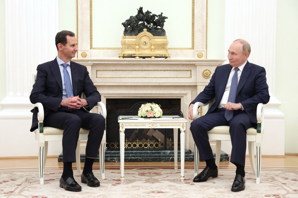 Assad and his family have reportedly been granted asylum by Russian tyrant Vladimir Putin