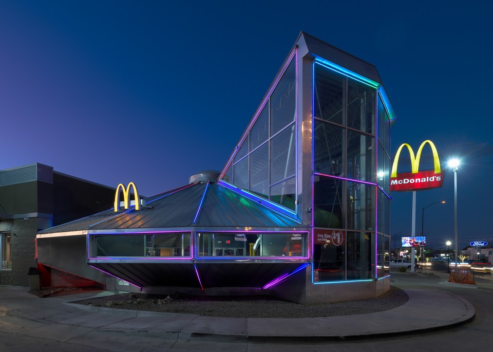 Roswell's McDonald's pays tribute to its reported alien links