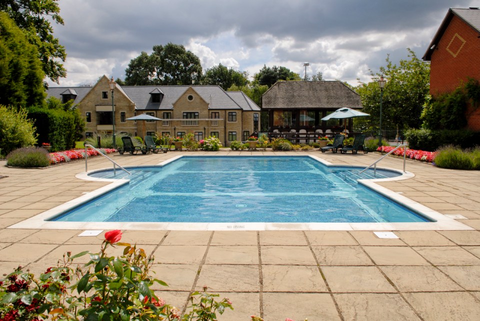 The resort has five pools to choose from, some heated