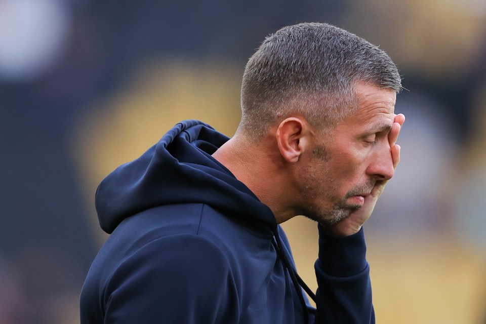 Gary O’Neil is clinging onto his job at Wolves