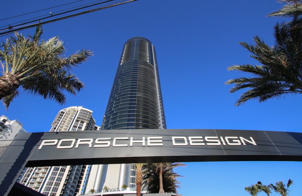 Porsche Design Tower Miami grand opening.