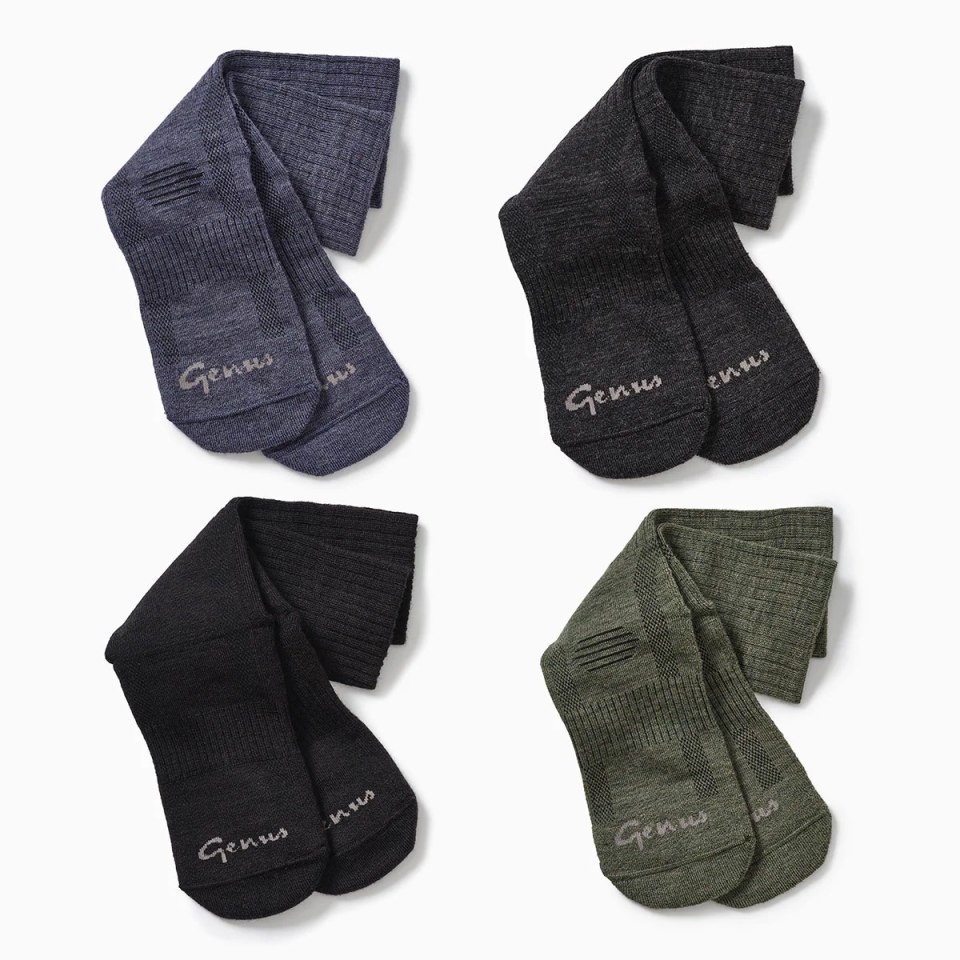 Hot or cold, these socks have got you covered.