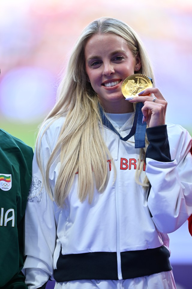 Hodgkinson won gold in Paris