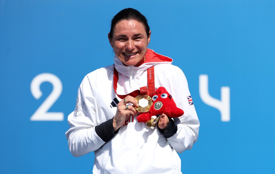 Para-cyclist Sarah Storey is also in the running