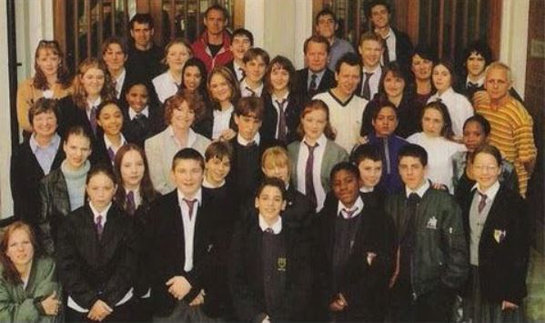 Grange Hill cast photo.