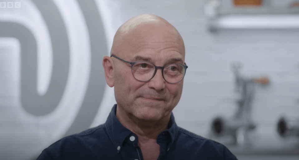 Gregg Wallace appeared on MasterChef: The Professionals tonight