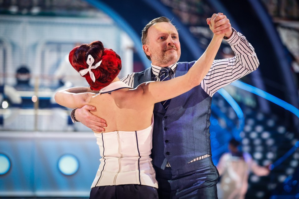 It came after blind comedian Chris McCausland and Dianne Buswell delighted the crowds with a Quickstep