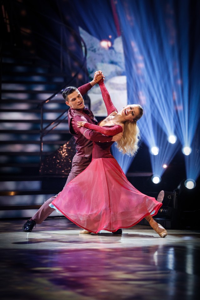 Tasha and Aljaz are performing in the final this Saturday