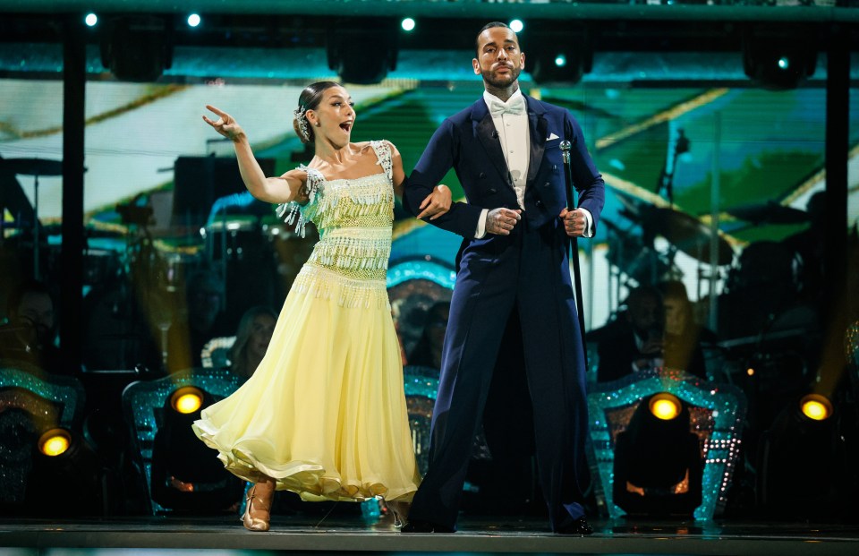 The former TOWIE star was paired with Jowita on Strictly this year