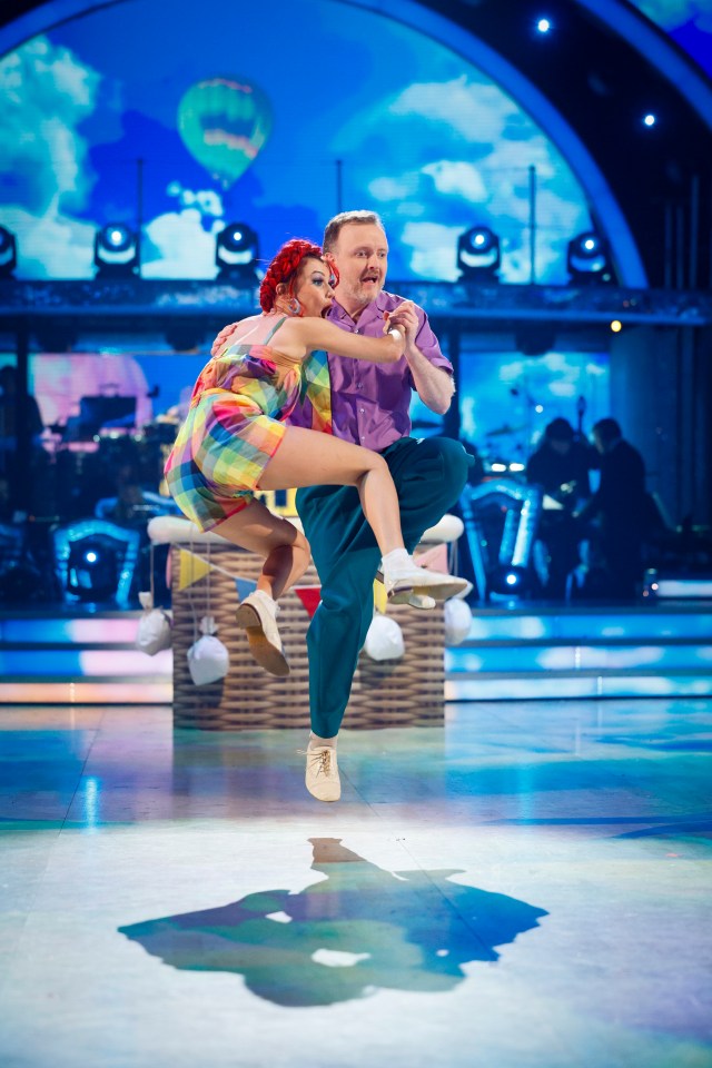 Chris McCausland and Dianne Buswell have been stand outs from this season