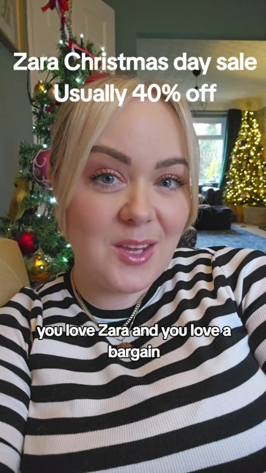 Catherine took to TikTok and explained that every year Zara start their sales at the same time