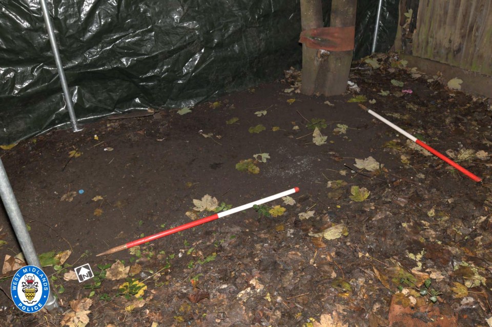 Son Abiyah was buried in the back garden