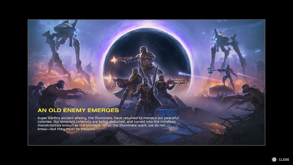 Omens of Tyranny brings a new yet familliar enemy faction to Helldivers 2