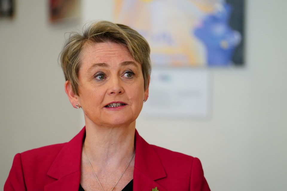 Yvette Cooper, Home Secretary, at a Windrush roundtable.