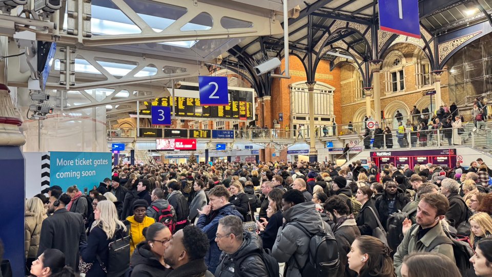 London's Liverpool Street station is shut for 'major engineering work' until January 2