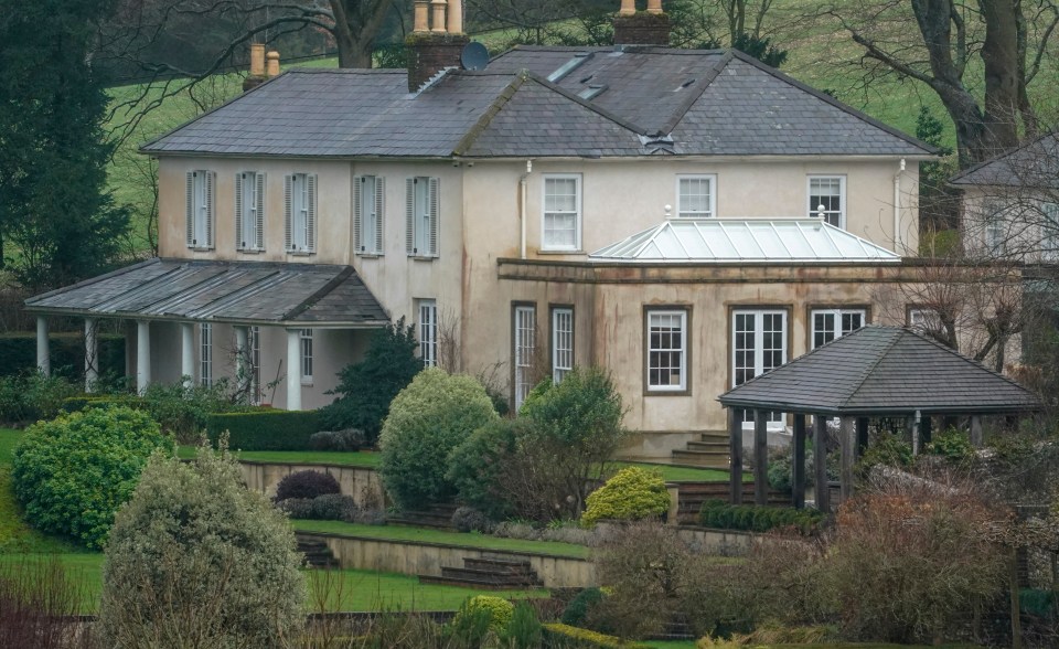 Noel Gallagher's Hampshire house.