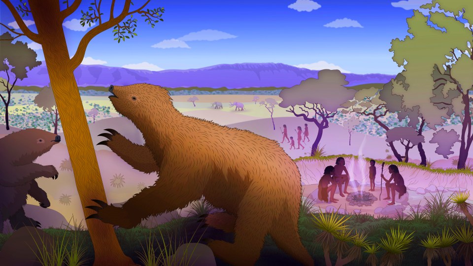 Giant sloths could have lived alongside humans in what is now Brazil