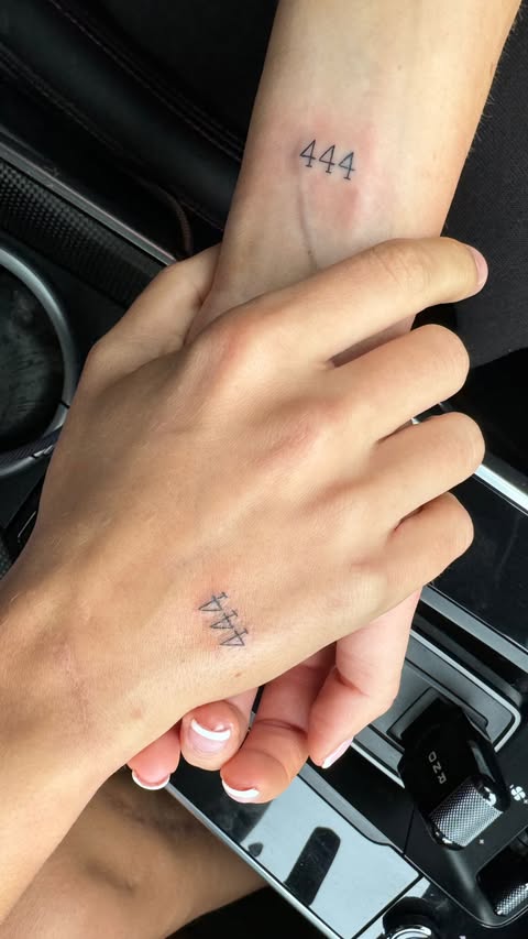 GK Barry and her girlfriend Ella Rutherford have got matching tattoos