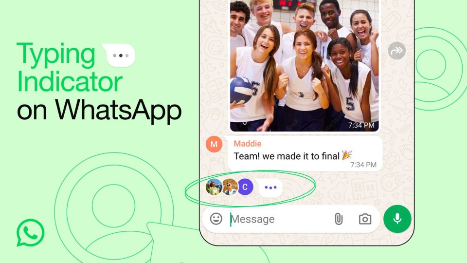 WhatsApp confirmed a new typing indicator is here to stay