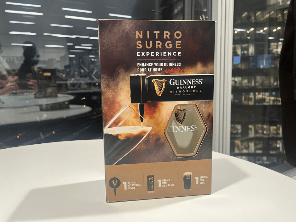 Guinness Nitro Surge Experience home pour kit.