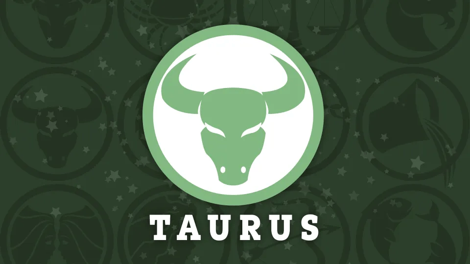 Taurus zodiac sign.