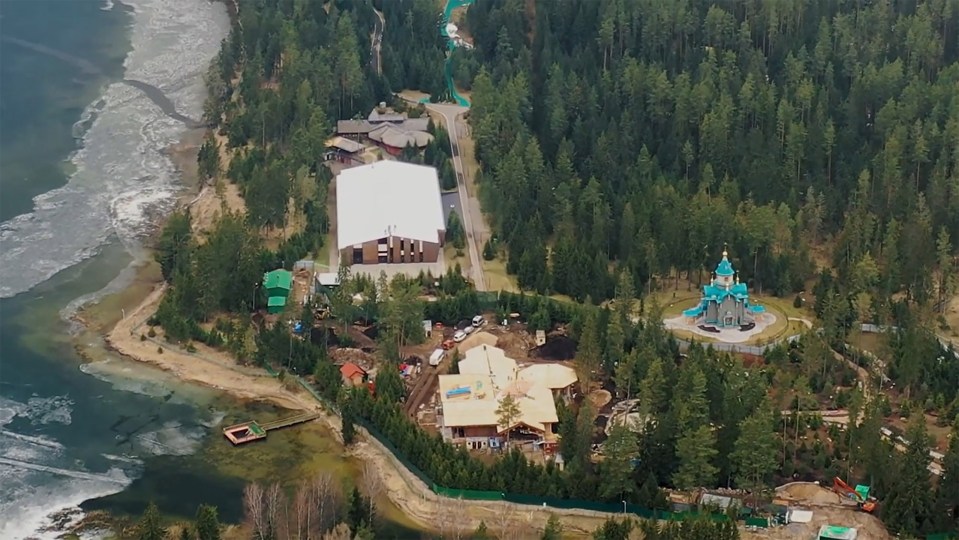 Putin’s Lake Valdai residence, where his secret sons are said to live most of the time