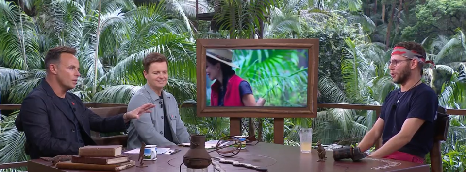 Ant and Dean had a tense showdown on I’m A Celebrity tonight