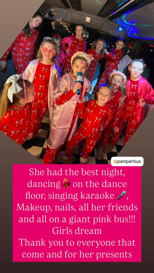 The youngsters enjoyed karaoke and dancing