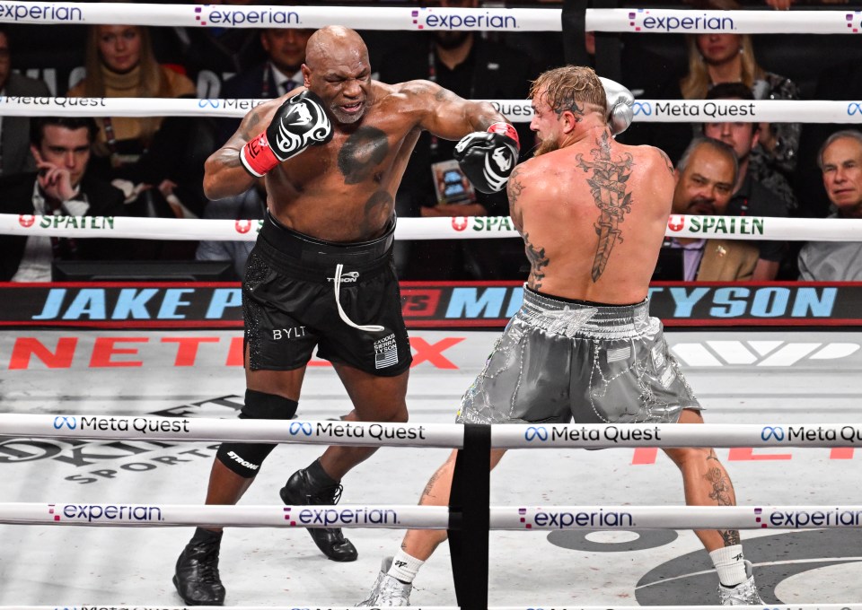 The boxing legend suffered a decision defeat in the eight-rounder but refused to rule out fighting again