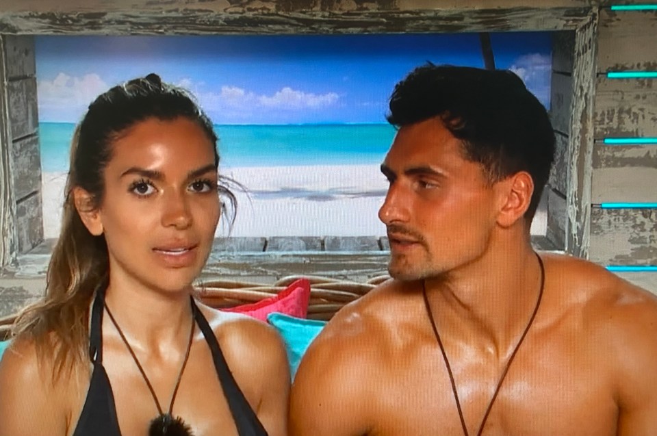 Ekin-Su and Jay from Love Island.