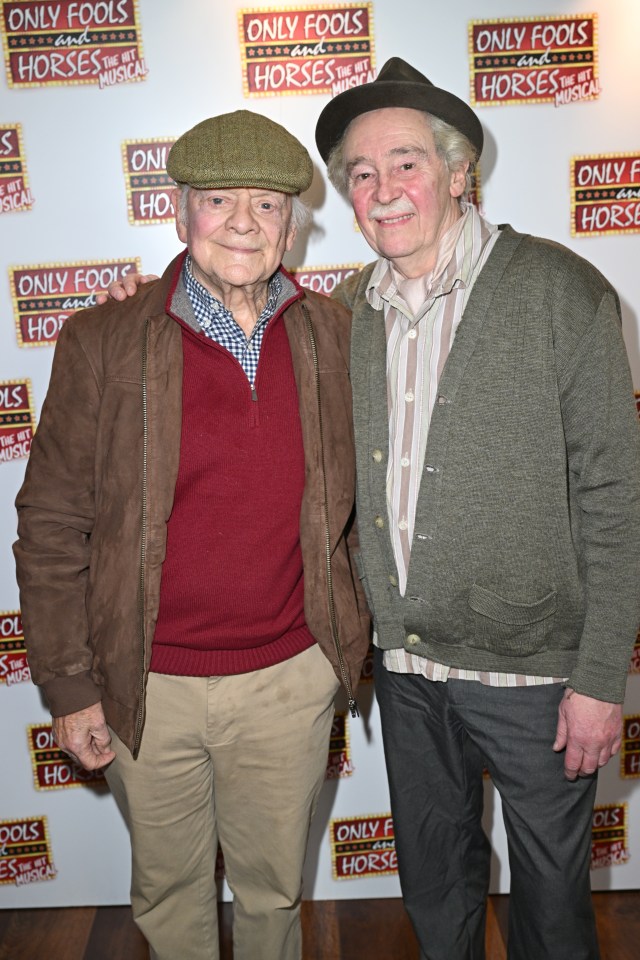 David also enjoyed chatting to Paul Whitehouse, who plays 'Grandad'